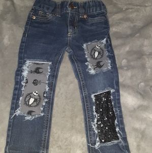 2t Jack the Skeleton jeans